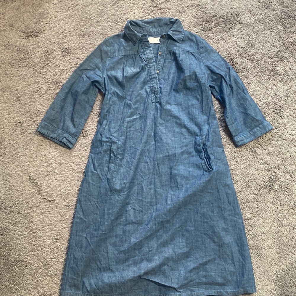 Old Navy Denim Dress Maternity